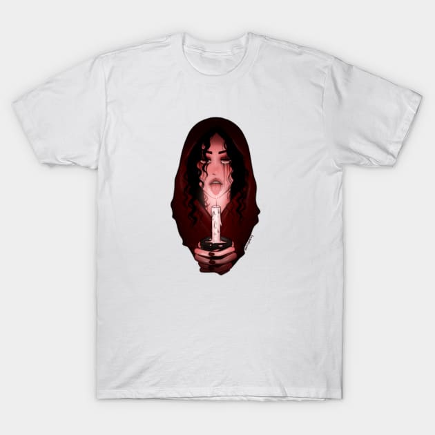 Candlelight T-Shirt by artssybetssy